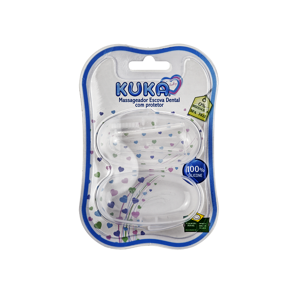 5080 embalagem massageador gengiva bebês kuka