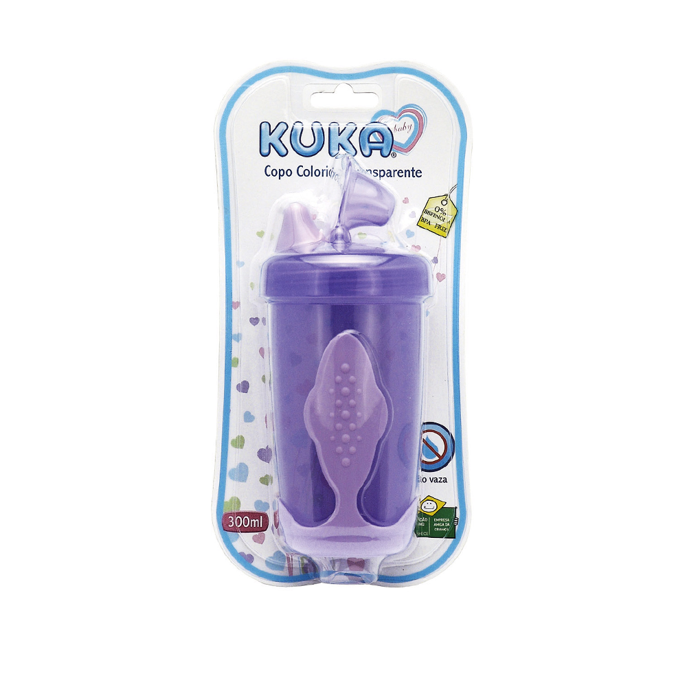 7718 embalagem copo lilás kuka 300ml promocional transição