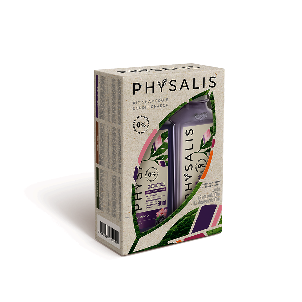 99003 shampoo condicionador natural vegano 300ml amora e hibisco